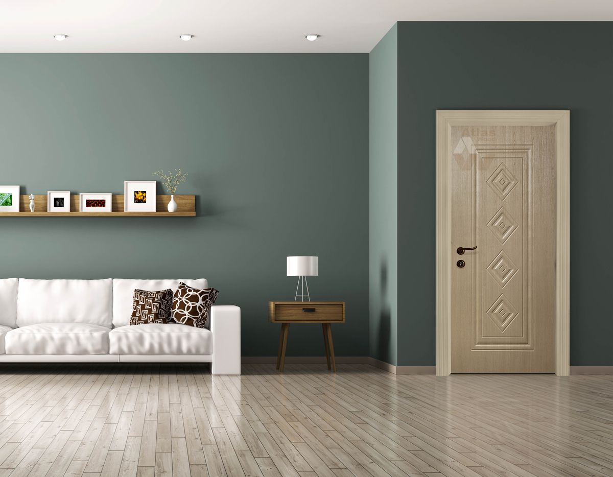 درب اتاقی حکاکی اطلس چوب تبریز مدل k701