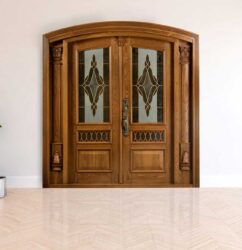 درب لابی اطلس چوب تبریز مدل a-03
