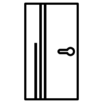 درب اتاقی مدرن