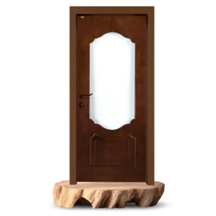 درب داخلی شیشه خور مدل DS8051