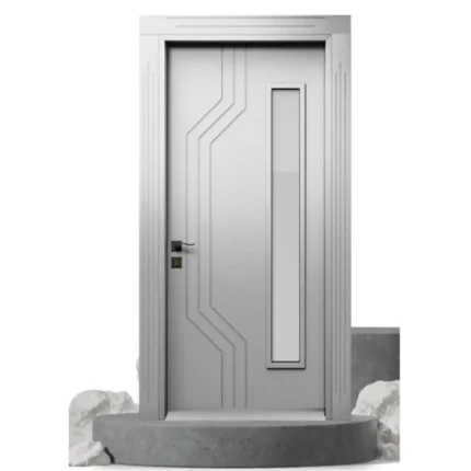 درب داخلی شیشه خور مدل DS8053