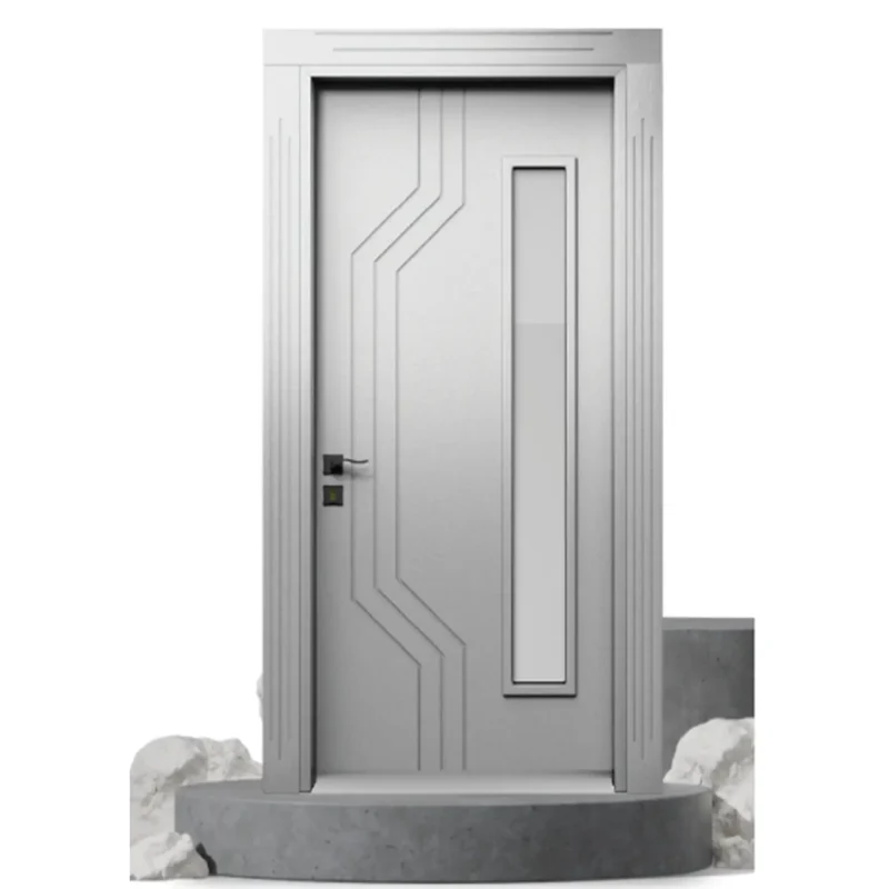 درب داخلی شیشه خور مدل DS8053