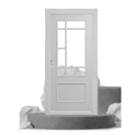 درب داخلی شیشه خور مدل DS8055