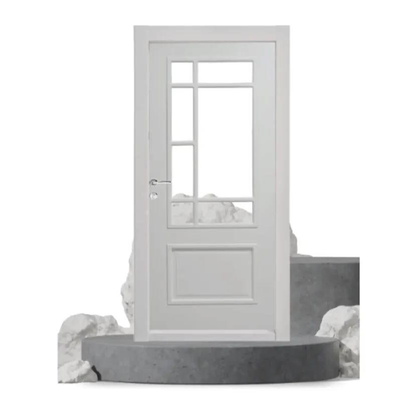 درب داخلی شیشه خور مدل DS8055