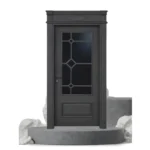 درب داخلی شیشه خور مدل DS8056